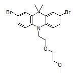 2,7-二溴-10-(2-(2-甲氧基乙氧基)乙基)-9,9-二甲基-9,10-二氢吖啶