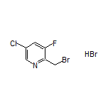 2-(溴甲基)-5-氯-3-氟吡啶氢溴酸盐