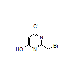 2-(溴甲基)-6-氯嘧啶-4-醇
