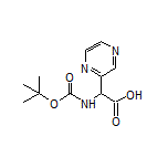 2-(Boc-氨基)-2-(吡嗪-2-基)乙酸