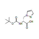 (R)-2-(Boc-氨基)-3-(1H-吡唑-1-基)丙酸