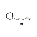 (E)-3-苯基丙-2-烯-1-胺氢溴酸盐