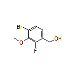 (4-溴-2-氟-3-甲氧基苯基)甲醇