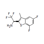 (S)-1-(5,7-二氟-3-甲基苯并[b]噻吩-2-基)-2,2,2-三氟乙烷-1-胺