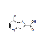 7-溴噻吩并[3,2-b]吡啶-2-甲酸