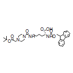 N6-(4-(2-(叔丁氧基)-2-氧代乙基)哌嗪-1-羰基)-N2-Fmoc-D-赖氨酸