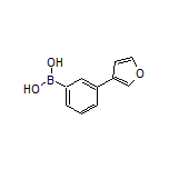 (3-(呋喃-3-基)苯基)硼酸