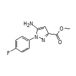 5-氨基-1-(4-氟苯基)-1H-吡唑-3-甲酸甲酯