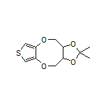 2,2-二甲基-3a,4,10,10a-四氢-[1,3]二噁茂并[4,5-f]噻吩并[3,4-b][1,4]二氧杂环辛烷
