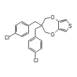 3,3-双(4-氯苄基)-3,4-二氢-2H-噻吩并[3,4-b][1,4]二氧杂环庚烷