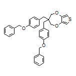 3,3-双(4-(苄氧基)苄基)-3,4-二氢-2H-噻吩并[3,4-b][1,4]二氧杂环庚烷