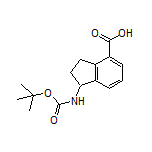 1-(Boc-氨基)-2,3-二氢-1H-茚-4-甲酸