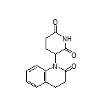 3-(2-氧代-3,4-二氢喹啉-1(2H)-基)哌啶-2,6-二酮