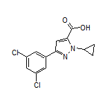 1-环丙基-3-(3,5-二氯苯基)-1H-吡唑-5-甲酸