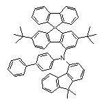 N-([1,1'-联苯]-4-基)-2,7-二叔丁基-N-(9,9-二甲基-9H-芴-4-基)-9,9'-螺双[芴]-4-胺