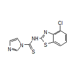 N-(4-氯苯并[d]噻唑-2-基)-1H-咪唑-1-硫代酰胺