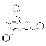 N-((2R,3R,4R,5S,6R)-2,4-双(苄氧基)-6-((苄氧基)甲基)-5-羟基四氢-2H-吡喃-3-基)乙酰胺
