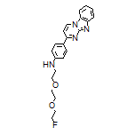 4-(苯并[4,5]咪唑并[1,2-a]嘧啶-2-基)-N-(2-(2-(2-氟乙氧基)乙氧基)乙基)苯胺