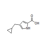 4-(环丙基甲基)-1H-吡咯-2-甲酸