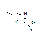 2-(6-氟-1H-吡咯并[3,2-b]吡啶-3-基)乙酸