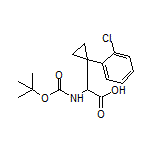 2-(Boc-氨基)-2-(1-(2-氯苯基)环丙基)乙酸
