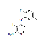 4-(2-氟-5-甲基苯氧基)-3-碘吡啶-2-胺