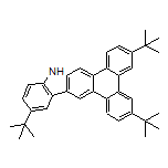 3,6,13-三叔丁基-10H-菲并[9,10-b]咔唑
