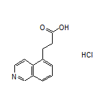 3-(异喹啉-5-基)丙酸盐酸盐