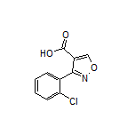 3-(2-氯苯基)异噁唑-4-甲酸