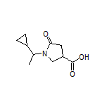 1-(1-环丙基乙基)-5-氧代吡咯烷-3-甲酸