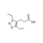 3-(3,5-二乙基异噁唑-4-基)丙酸