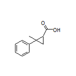 2-甲基-2-苯基环丙烷-1-甲酸