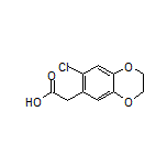 2-(7-氯-2,3-二氢苯并[b][1,4]二噁英-6-基)乙酸