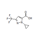1-环丙基-3-(三氟甲基)-1H-吡唑-5-甲酸