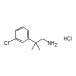 2-(3-氯苯基)-2-甲基丙胺盐酸盐