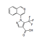 1-(异喹啉-4-基)-5-(三氟甲基)-1H-吡唑-4-甲酸