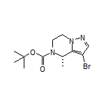 (S)-3-溴-5-Boc-4-甲基-4,5,6,7-四氢吡唑并[1,5-α]吡嗪