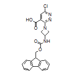 6-氯-3-(3-(Fmoc-氨基)氮杂环丁烷-1-基)哒嗪-4-甲酸
