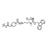 N6-(4-(2-(叔丁氧基)-2-氧代乙基)哌嗪-1-羰基)-N2-Fmoc-N2-甲基-D-赖氨酸