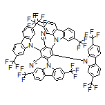2,4,5,6-四(2,7-双(三氟甲基)-9H-咔唑-9-基)间苯二甲腈
