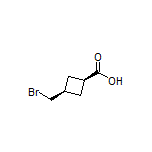 (1s,3s)-3-(溴甲基)环丁烷-1-甲酸