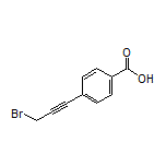 4-(3-溴丙-1-炔-1-基)苯甲酸