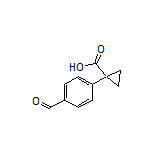 1-(4-甲酰基苯基)环丙烷-1-甲酸