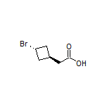 2-((1r,3s)-3-溴环丁基)乙酸