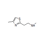 N-甲基-2-(4-甲基噻唑-2-基)乙烷-1-胺