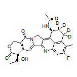 N-[(1S,9S)-9-乙基-5-氟-9-羟基-4-甲基-10,13-二氧代-2,3,9,10,13,15-六氢-1H,12H-苯并[de]吡喃并[3',4':6,7]吲嗪并[1,2-b]喹啉-1-基-2,2,3,3-d4]乙酰胺