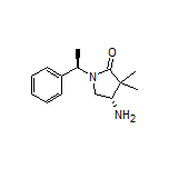 (S)-4-氨基-3,3-二甲基-1-[(R)-1-苯基乙基]吡咯烷-2-酮