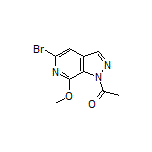 1-(5-溴-7-甲氧基-1H-吡唑并[3,4-c]吡啶-1-基)乙烷-1-酮