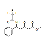 3-氧代-5-苯基-5-(2,2,2-三氟乙酰氨基)戊酸甲酯
