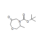 4-Boc-3-甲基-1,4-氧氮杂环庚烷-6-酮